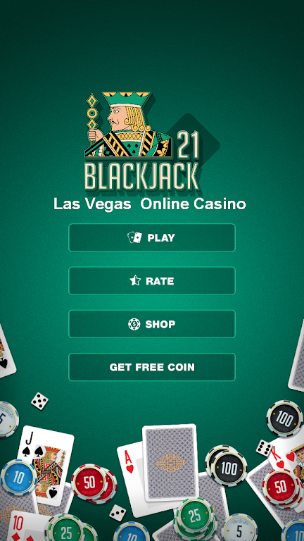 BlackJack 21: Las Vegas  Online Casino Game Screenshot1