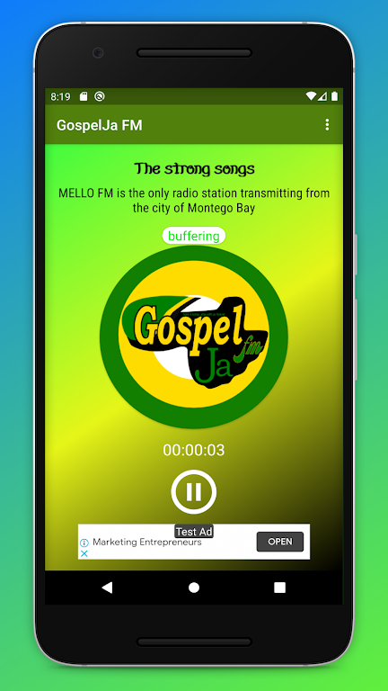 Gospel Ja FM Live Radio Screenshot2