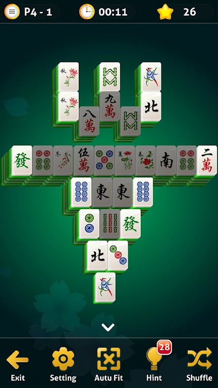 Mahjong Solitaire - Oriental Journey Screenshot1