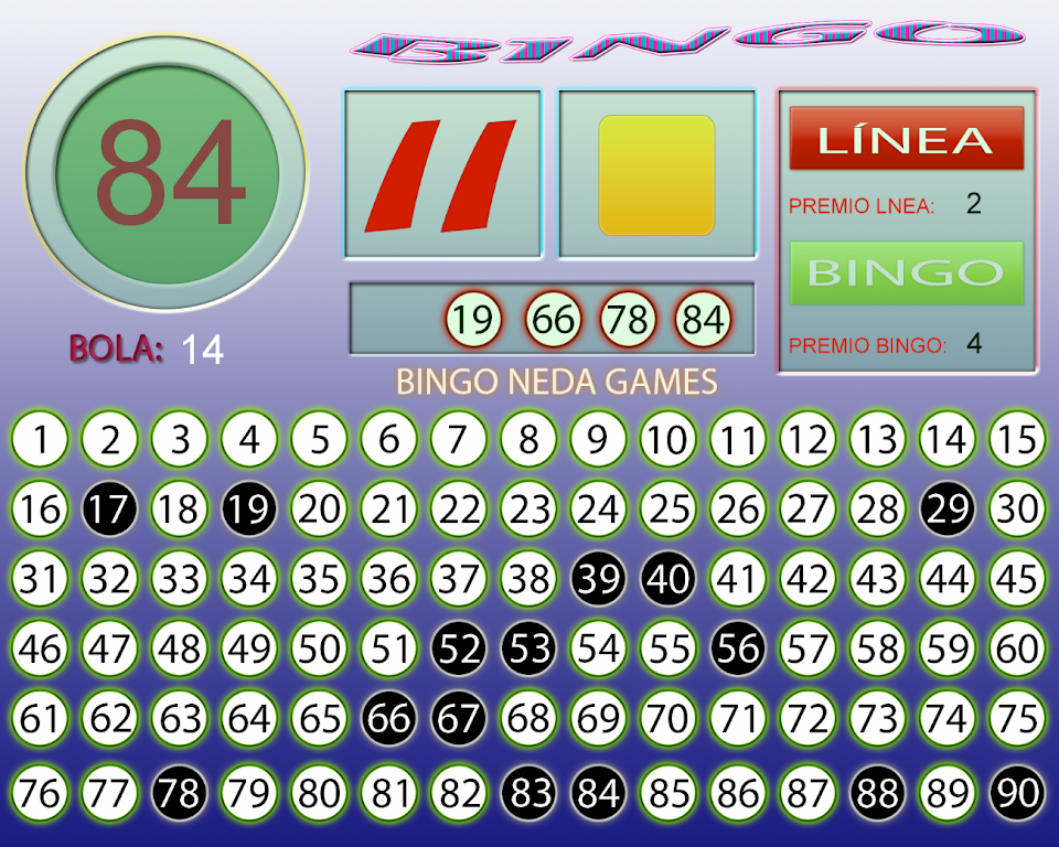 Bingo en Casa Screenshot2