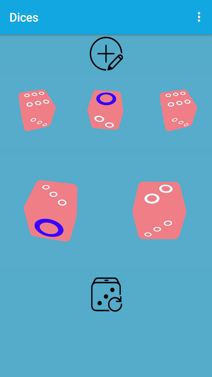 Virtual dice (One or more) Screenshot3