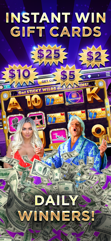 Celebrity Slots & Sweepstakes Screenshot2