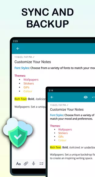 Teka Notes - Notepad Screenshot3