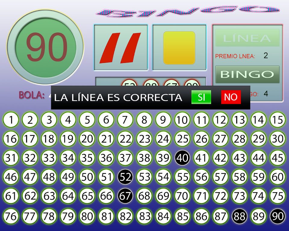 Bingo en Casa Screenshot3