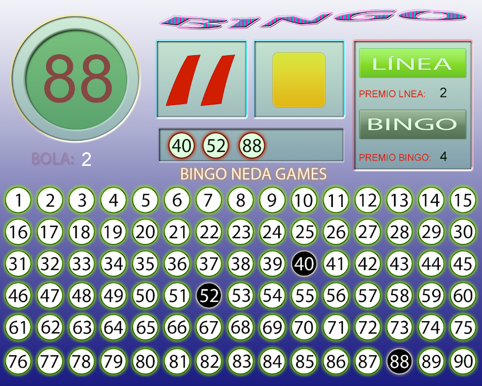 Bingo en Casa Screenshot4