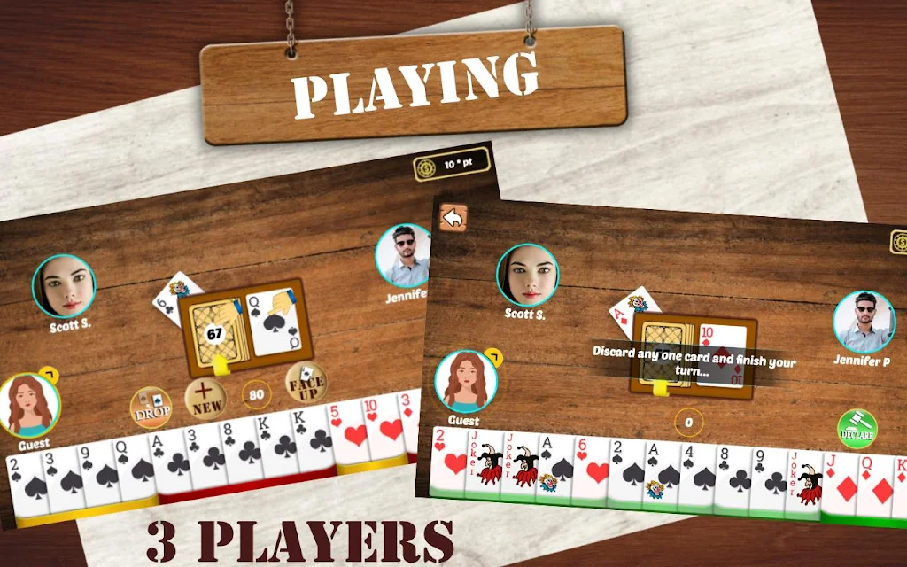 Indian Rummy: Play Original Circle Free Card Game Screenshot2