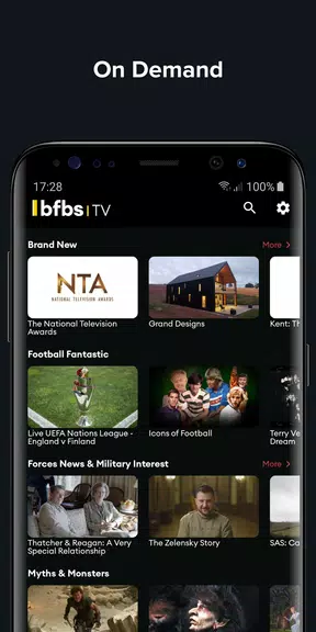 BFBS TV Player Screenshot3