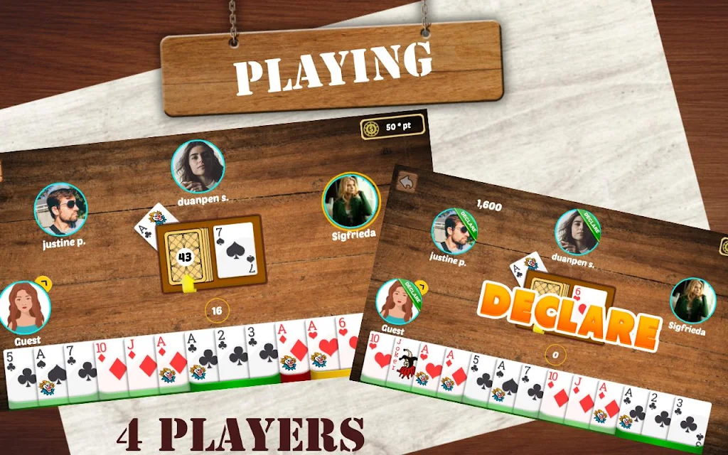 Indian Rummy: Play Original Circle Free Card Game Screenshot3