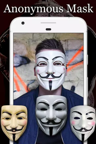 Anonymous Mask Photo Editor Screenshot1