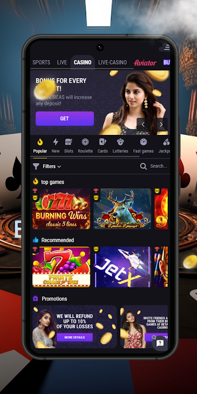 BetAndreas - Casino & Slots Screenshot1