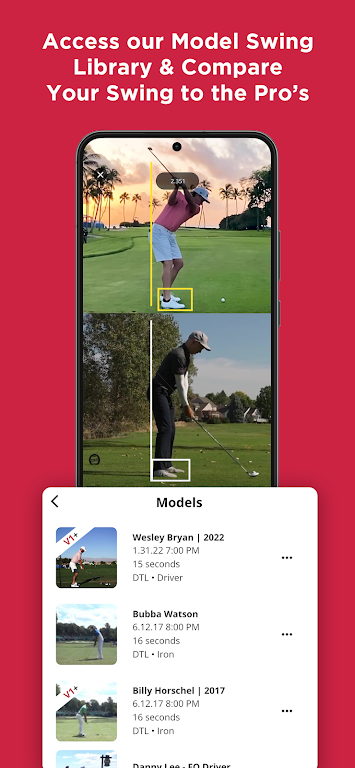 V1 Golf: Golf Swing Analyzer Screenshot3