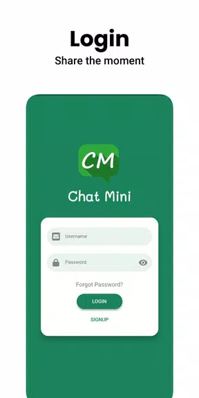 ChatMini - Chat and text games Screenshot1