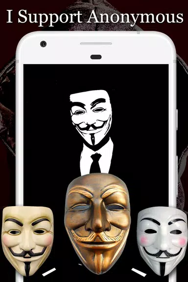 Anonymous Mask Photo Editor Screenshot2