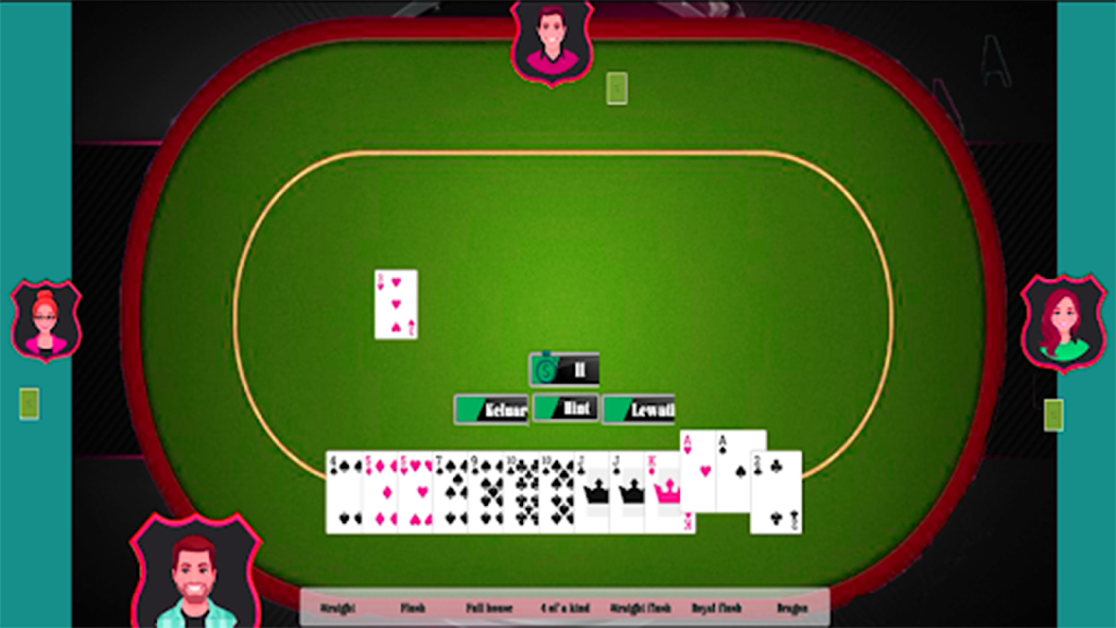 Betting-Poker Sim Texas Holdem Screenshot3