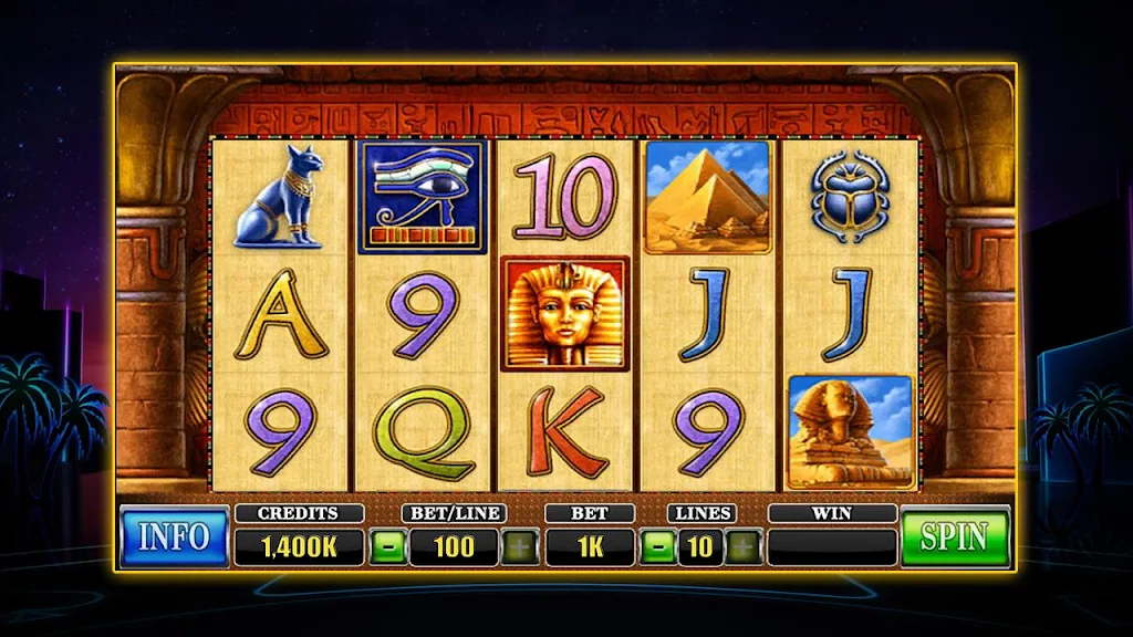 SLOT Pharaohs Gold Deluxe Screenshot1