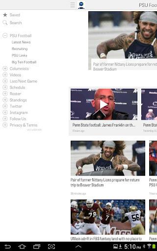 PennLive: Penn State Football Screenshot1