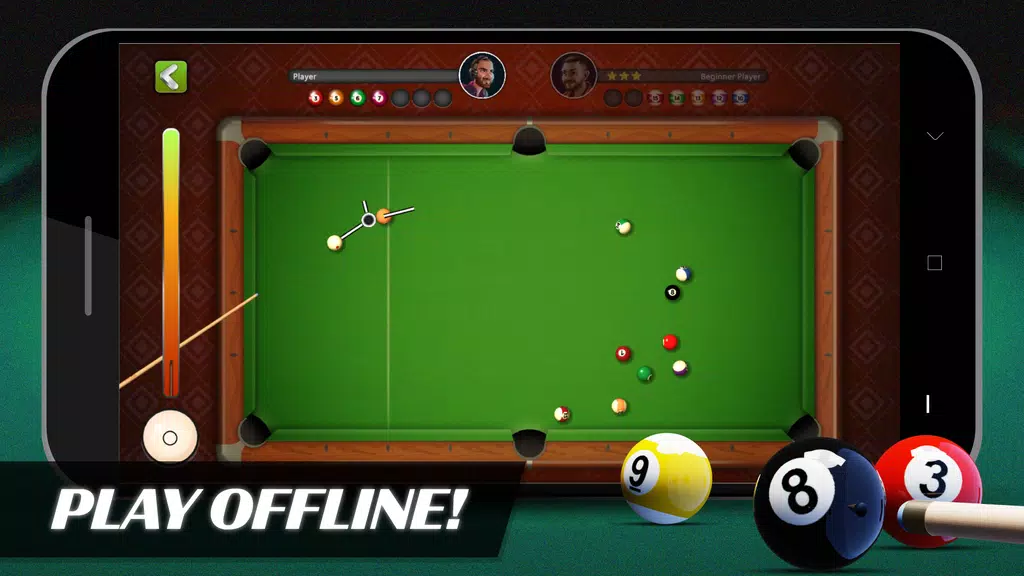 8 Ball Billiards Offline Pool Screenshot1