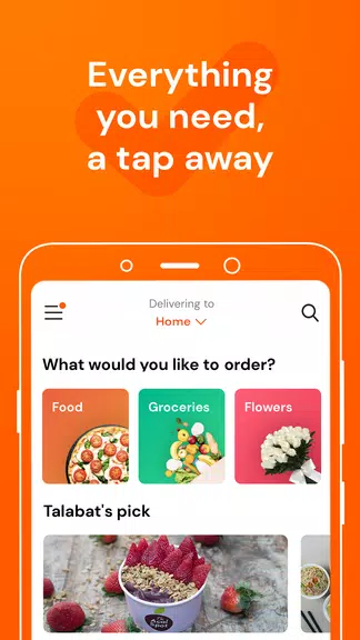 talabat: Food, grocery & more Screenshot2