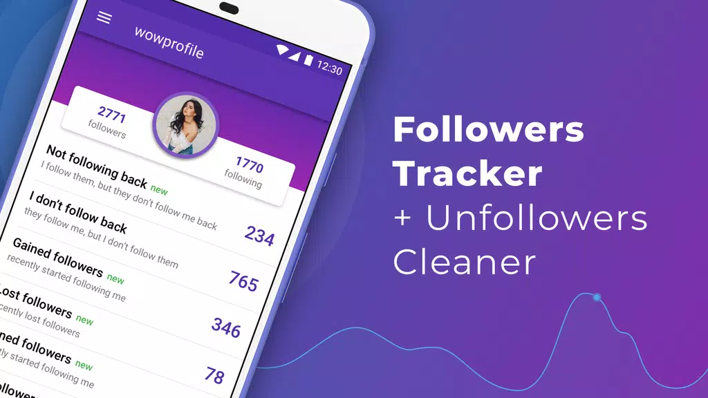 iUnfollowed: followers analytics for Instagram Screenshot1