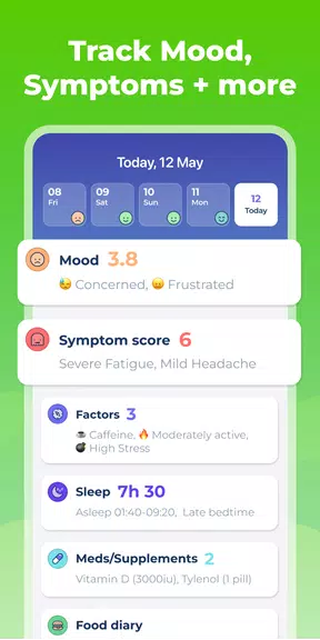 Symptom & Mood Tracker Screenshot2