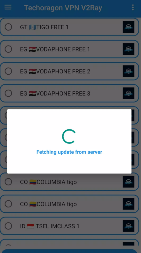 Techoragon V2ray VPN - 100% V2ray Client Screenshot3