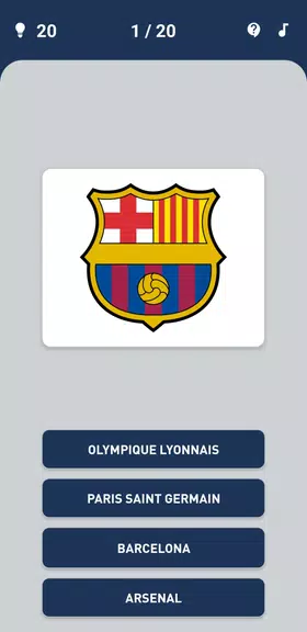 Guess the Soccer Logo Quiz Screenshot1