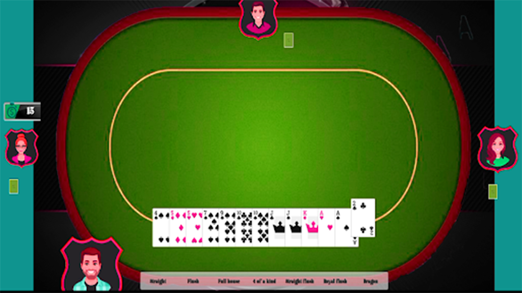 Betting-Poker Sim Texas Holdem Screenshot2