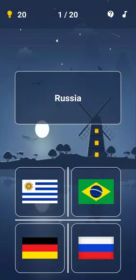 Flag quiz - Country flags Screenshot1