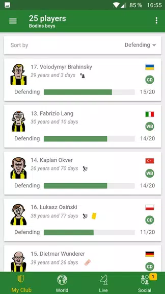 Hattrick Football Manager Game Screenshot2