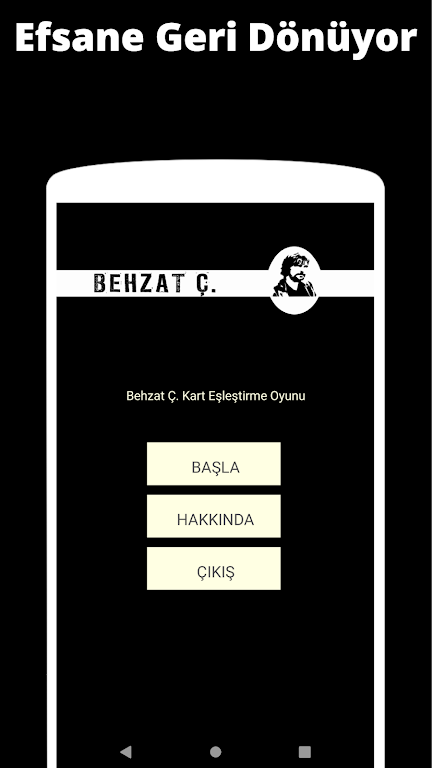 Behzat C. Card Matching Game Screenshot1