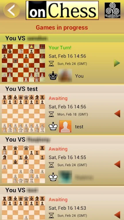 onChess - A Free Social Chess Screenshot2