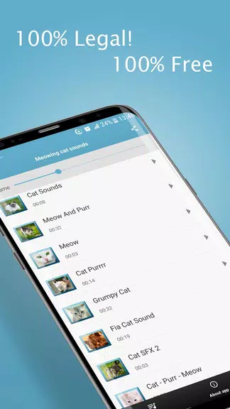 Meowing Cat Sounds Ringtones Screenshot3