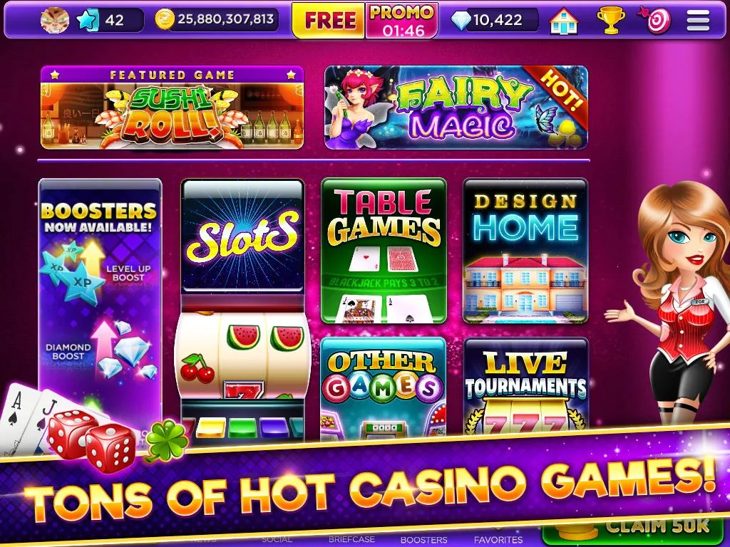 Glamour Casino - Home Designer Slots Screenshot1