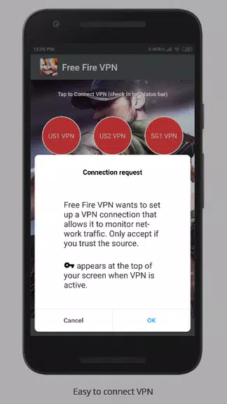 Free Fire VPN - Anti Lag Gaming Screenshot3