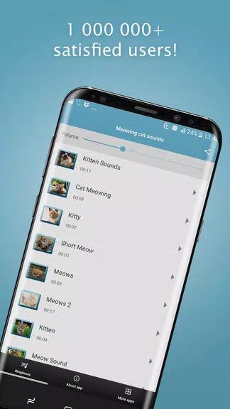 Meowing Cat Sounds Ringtones Screenshot1