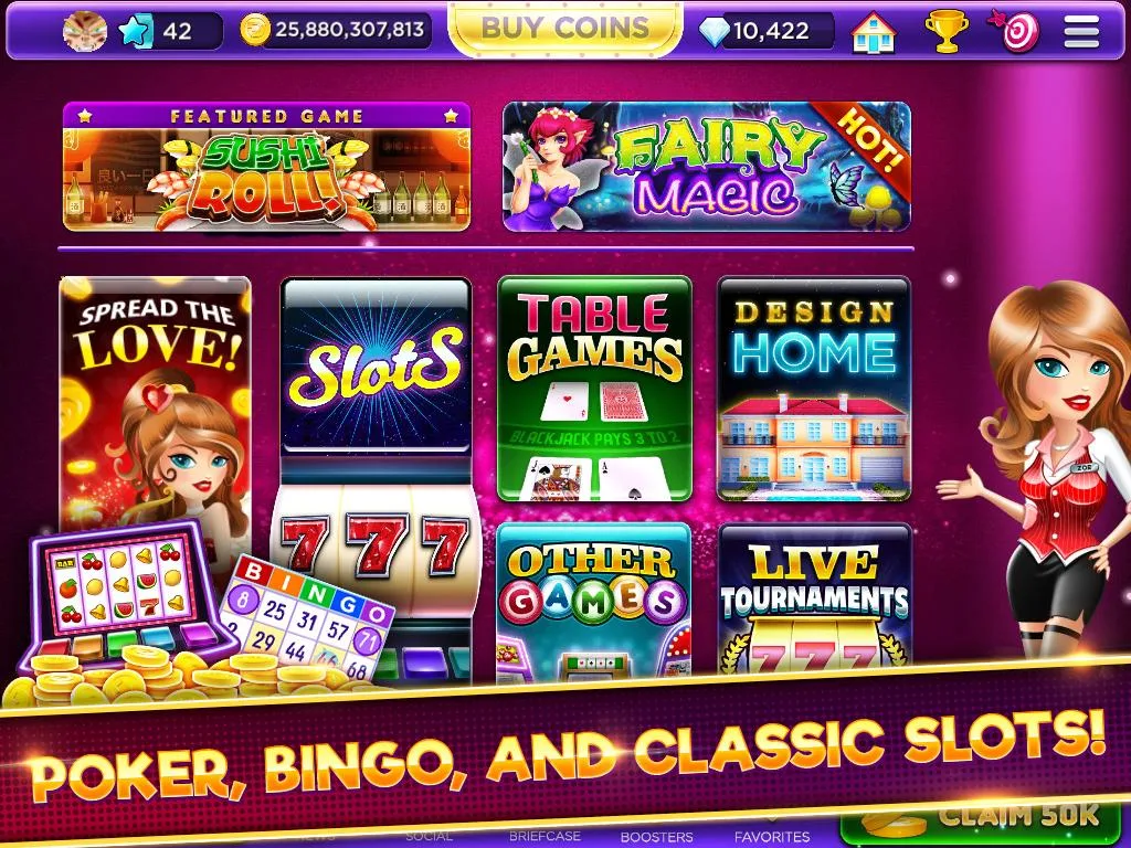 Glamour Casino - Home Designer Slots Screenshot2