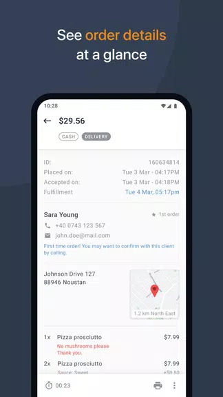 Restaurant Order-Taking App Screenshot2