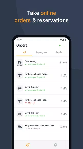 Restaurant Order-Taking App Screenshot1