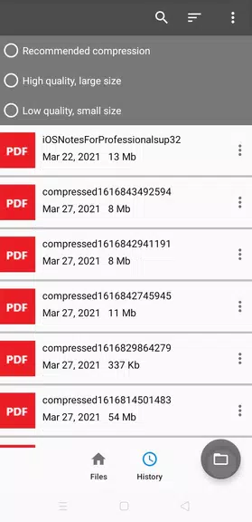 PDF Small - Compress PDF Screenshot2