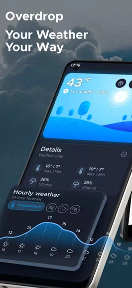 Overdrop: Weather today, radar Screenshot1