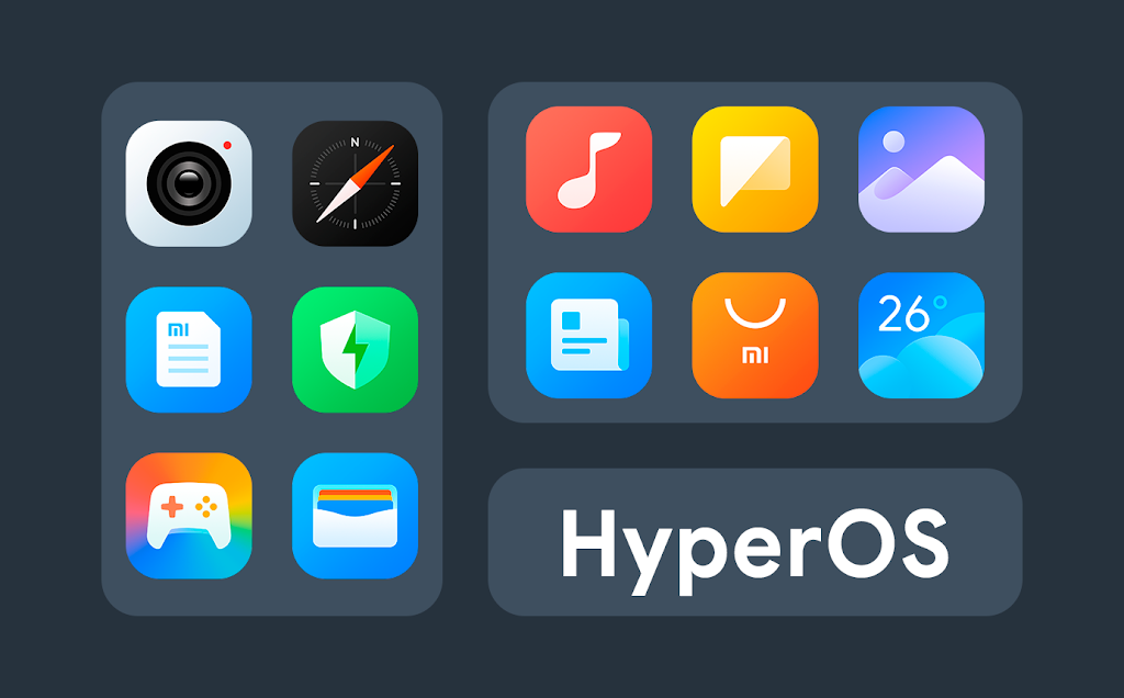 HyperOS – Icon Pack Mod Screenshot2