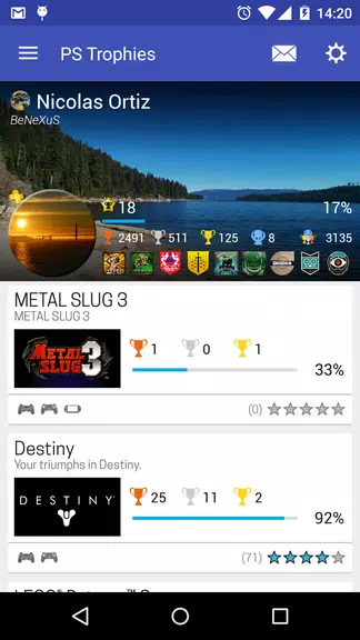 PS Trophies Lite Screenshot1