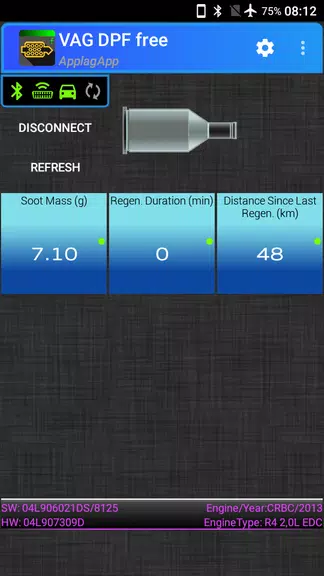 VAG DPF lite Screenshot1