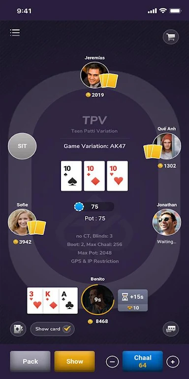 Teen Patti Central Screenshot4