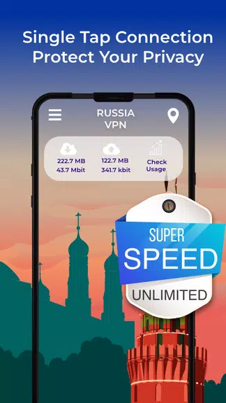 Russia Fast VPN - Free VPN for Secure Service Screenshot2