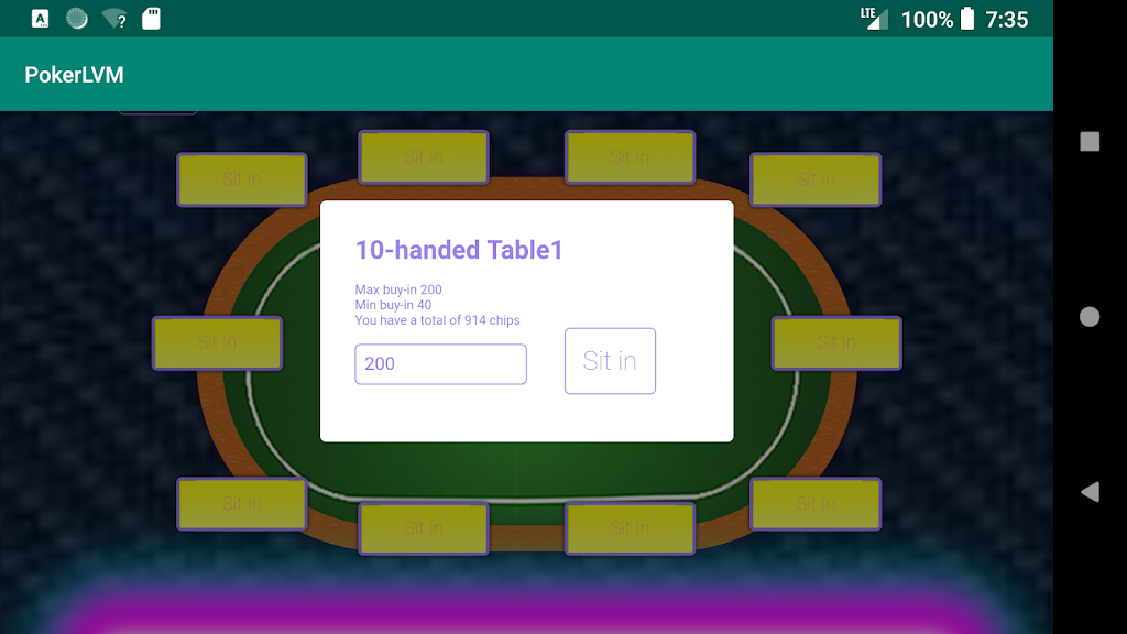 Poker LVM Screenshot2