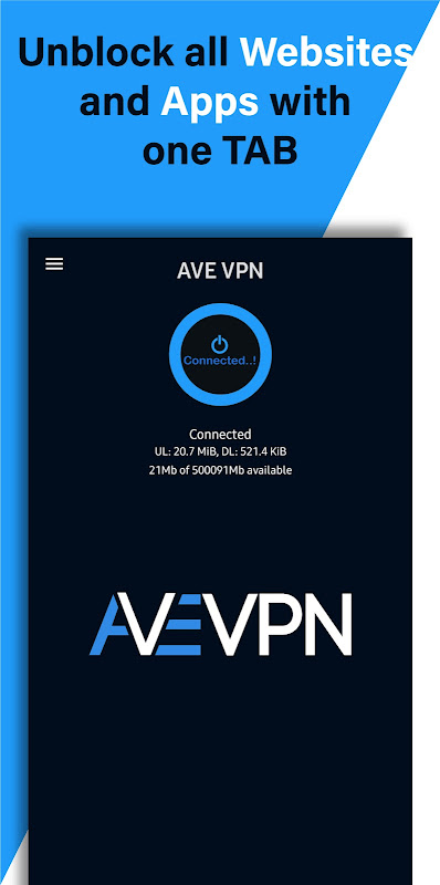 AVE VPN:Low Ping Vpn Screenshot2