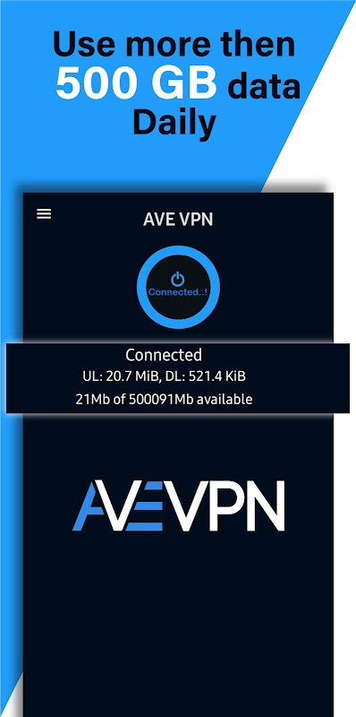 AVE VPN:Low Ping Vpn Screenshot1