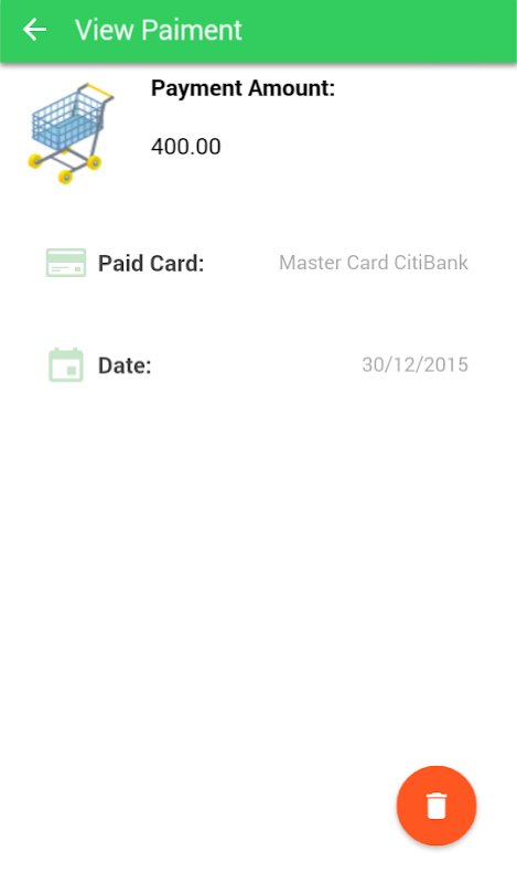 Credit Card Admin Screenshot3