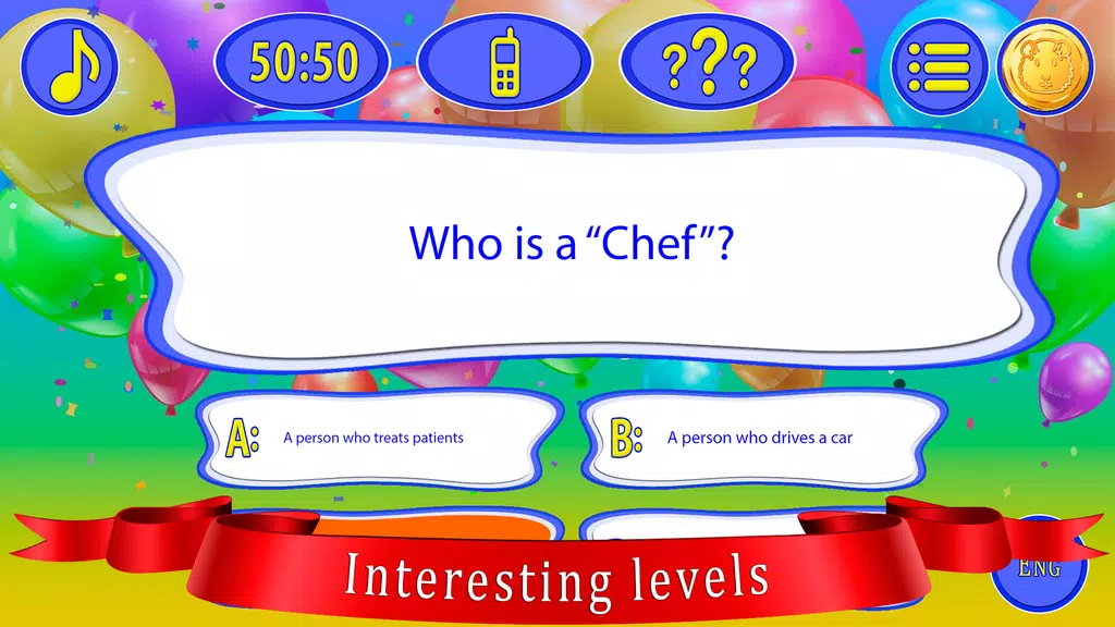 Kids Quiz Games: Millionaire Screenshot3